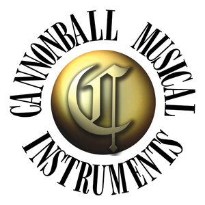 Cannonball music sax logo